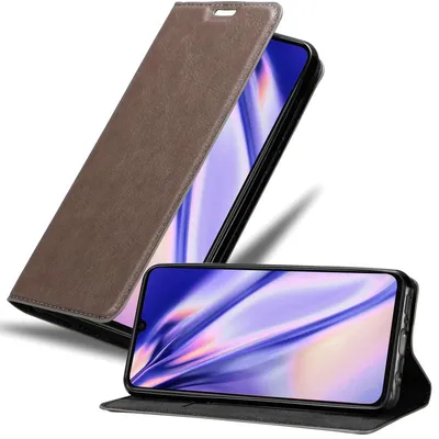 Immagine prodotto di Cadorabo custodia per Xiaomi Mi 9 custodia protettiva in marrone custodia per cellulare cover chiusura magnetica
