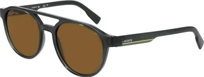 Produktbild von Lacoste L6008S Transparent grey 53/19/145 Herren Sonnenbrillen