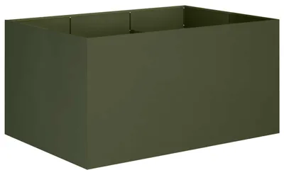 Obrázek produktu pro vidaXL Zahradní květináč, olivově zelený, 120 x 80 x 60 cm