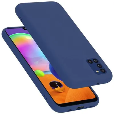 Image de Cadorabo Housse pour Samsung Galaxy A31 Housse en bleu Housse pour portable Case Cover TPU Etui