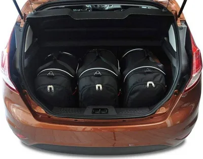 Produktbild von Ford Fiesta 2012-2017 Kofferraumtaschen Set 3 Stk