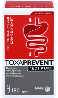 Produktbild von FROXIMUN Toxaprevent medi pure zur Stärkung der Darmwandbarriere, 180 St. Kapseln