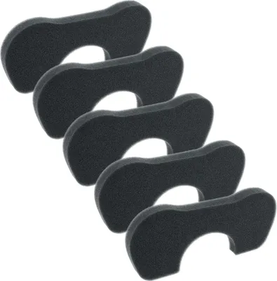 Produktbild von vhbw 5x Staubsaugerfilter kompatibel mit Bosch BGL2UA3208/11, BGL2UA3208/12, BGL2UB1028/11, BGL2UA3008/13 Staubsauger - Schaumstofffilter Schwarz