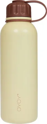 Zdjęcie produktu dla OYOY L300841, 520 ml, Codzienne użytkowanie, Beżowy, Brązowy, Polipropylen (PP), Stal nierdzewna, Dorosły, Chłopak, dziewczyna