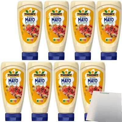 Produktbild von Thomy Delikatess Mayonnaise VPE (8x200ml Flasche) + usy Block
