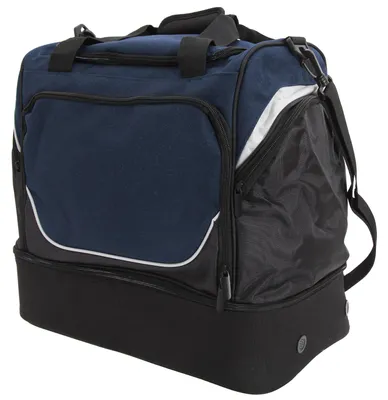 Image de Sac de sport Quadra Pro Team Hardbase (40 litres) FK521 (taille unique) (bleu/noir/blanc)
