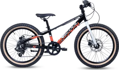 Produktbild von S'COOL Xroc disc 20 Zoll 7-Gang Shimano Black/Orange | Kinderfahrrad | Jugendfahrrad | 20 Zoll | 7 Gang