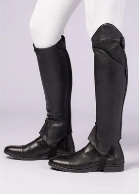 Image de Harrys Horse Minichaps Sparkle noir, Chaps:S