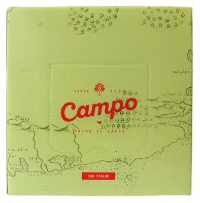 Produktbild von Campo - Caffè ESE Pads 150 Stück Arabica und Robusta 44 mm italienische Röstung aromatischer Geschmack