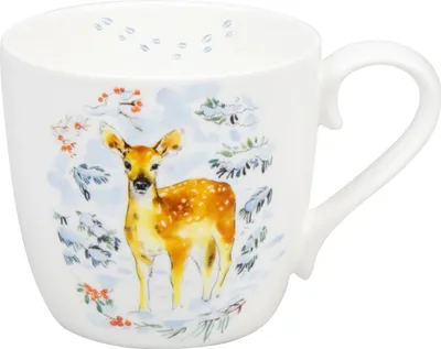 Obrázek produktu pro Könitz hrnek Winter Fawn, hrnek, jelen, kostní porcelán, barevný, 450 ml, 11 2 057 2784