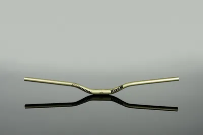 Produktbild von Renthal V3 Fatbar Riser Lenker, 31.8mm, 800x40mm, 7°/5°, gold