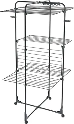 Produktbild von Leifheit 81471 Classic Trockenturm 34 m Trocknungslänge Schwarz