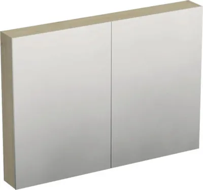 Produktbild von Jungborn Spiegelschrank TRENTA 100 x 14,4 x 72 cm Kendal eiche 3-türig IP 44