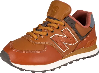 Produktbild von New Balance 574 Ledertrainer, Braun 40.5 EU