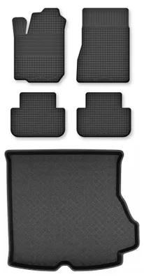 Immagine prodotto di Tappetini a vasca + bagagliaio per Renault Laguna II 2001-2007 5 pezzi