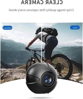 Image de Caméra de surveillance HD avec vision nocturne et détection de mouvement