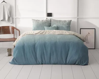 Image de Sleeptime Tendance dégradée Bleu 200 x 200/220 cm