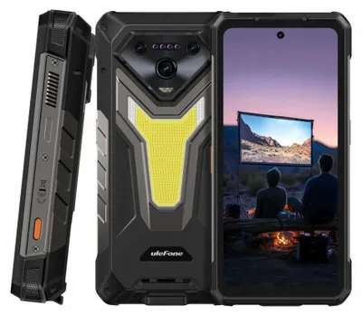 Immagine prodotto di Ulefone Armor 34 Pro 5G Plus 17,6 cm (6.95") Doppia SIM Android 15 USB tipo-C 16 GB 512 GB 25500 mAh Nero