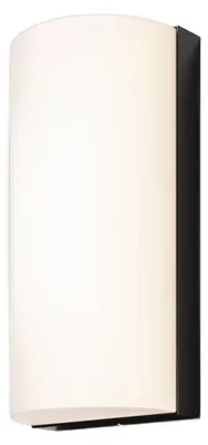 Zdjęcie produktu dla Kinkiet zewnętrzny LED Badd grafitowo-biały 10W Ciepła biel 700lm aluminium wym:20x10x7cm IP54 Maytoni