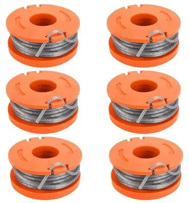 Obrázok produktu pre INF Sada 8 náhradných cievok pre krovinorezy — ABS+Nylon, kompatibilné s Worx WG150, WG151 a Spear & Jackson