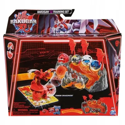 Zdjęcie produktu dla Bakugan BTB Training Set Dragon 3S1 F23 GML, Zestaw do gry, 6 lat(a)