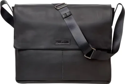 Produktbild von Pride and Soul Umhängetasche Urban Leder schwarz ca. 30 x 38 x 8 cm 47532