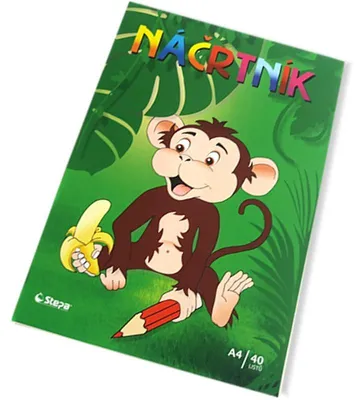 Obrázok produktu pre Náčrtník A4, 80 g, 40 listů