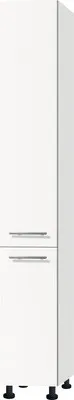 Produktbild von Optifit Vorratsschrank Bengt932 BxTxH 30 x 58,4 x 211,8 cm weiß matt zerlegt Anschlag reversibel KFBE HFZ306-8E+