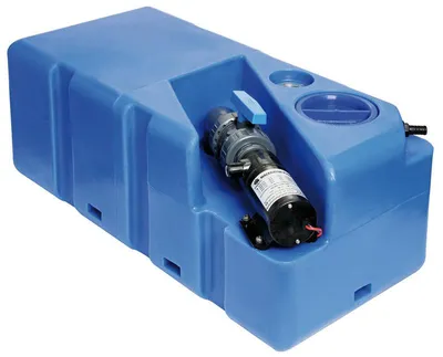 Produktbild von Abwassertank mit horizontalem Soaker 80 l 24 V - Osculati 50.147.81