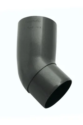 Produktbild von Marley Rohrbogen DN 75, 45°, anthrazit metallic