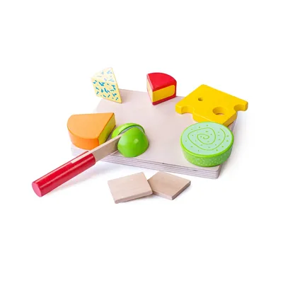 Obrázok produktu pre Bigjigs Toys Drevená súprava na výrobu syra na doske