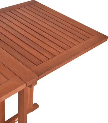 Obrázek produktu pro Balkonový stůl Baltimore 985044, skládací, eukalyptus100%, hnědý, 120 x 70 x 73 cm