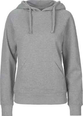 Produktbild von Neutral O83101 | Damen Hoodie / Kaputzenpulli / 100% Fairtrade-Baumwolle - Farbe: Sports Grey - Größe: XXL