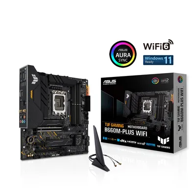 Obrázek produktu pro ASUS TUF GAMING B660M-PLUS WIFI (INTEL,1700,DDR5,mATX)