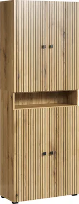 Immagine prodotto di colonna bagno trendteam Pure Bliss Evoke rovere melaminico L/H/D circa 70/186/31 cm
