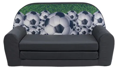 Produktbild von Kindersofa "MINI" zum Aufklappen Football 3 W386 40 FORTISLINE