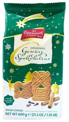 Obrázek produktu pro Coppenrath koření speculoos kořeněná klasická vánoční pochoutka 600g