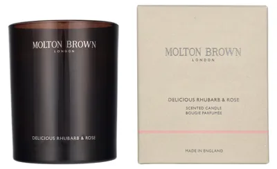 Produktbild von M.Brown Delicious Rhubarb & Rose Candle