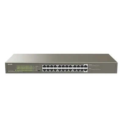 Immagine prodotto di Tenda TEG1124P-24-250W Tenda Switch 24-Port GE TEG1124P-24-250W      225W (24x PoE)