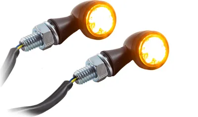 Obrázek produktu pro Univerzální motocyklový LED blinkr Bullet se zadním a brzdovým světlem tónovaným M8 E-schváleno