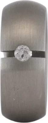 Produktbild von XENOX 0914579 Damen Ring Edelstahl Silber weiß 52 (16.6)