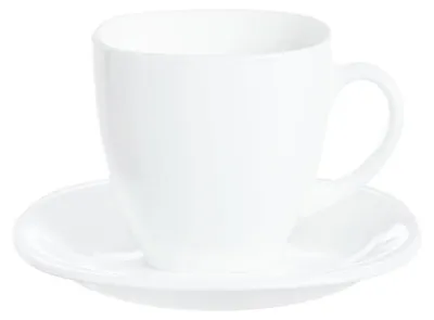 Produktbild von Kaffeegeschirr Set Carine, Weiß, 22 cl