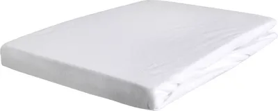 Produktbild von Jersey-Spannbettlaken - Weiß - Baumwolle - 180 x 200 cm