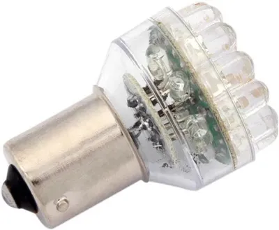 Immagine prodotto di Lampada sferica Spahn a LED 1156, equivalente a 12 V 21 W, gialla, BA15S