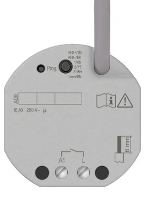 Produktbild von JUNG KNX Schaltaktor 1fach UP 23001 1S U Secure
