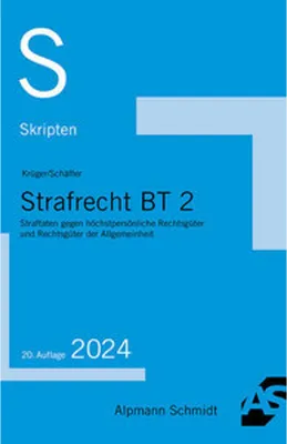 Image de Skript Strafrecht BT 2