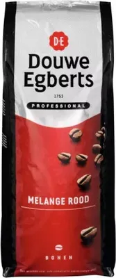 Produktbild von Kaffee Douwe Egberts Bohnen Melange Rot 1kg | Beutel a 1 Kilogramm | 6 Stück