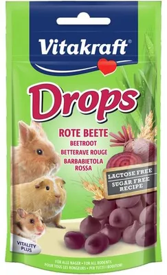 Productafbeelding van Vitakraft Knaagdier Rode Bietendrops 75 Gram