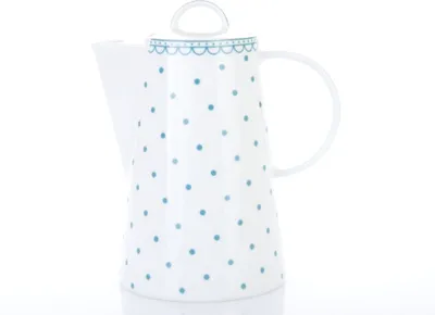 Produktbild von Thun 1794 Tom, Kaffeekanne, 1,2 l, Punkte, Benzin, Porzellan Thun