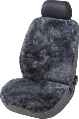 Produktbild von CarComfort Autositzbezug Trish aus Lammfell Einzelsitz anthrazit, 20038